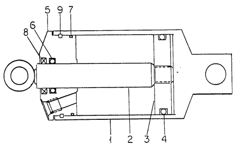 Hydraulic Cylinder-Cessna Diagram and Parts List for 1914 145986100-145986399-146986100-146986399 Cub Cadet Lawn Tractor